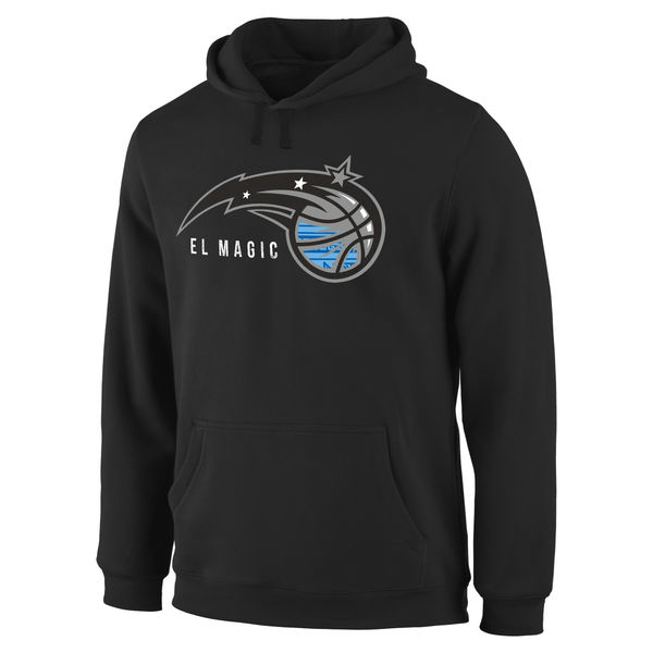  Men Orlando Magic Noches Enebea Pullover Hoodie Black